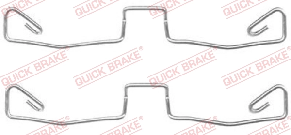 Accessory Kit, disc brake pad